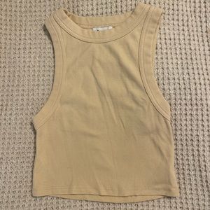 Princess Polly cream tank, size S